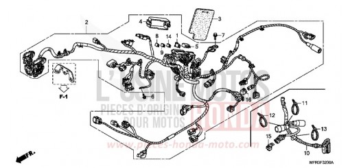 FAISCEAU DES FILS VT1300CXAA de 2010